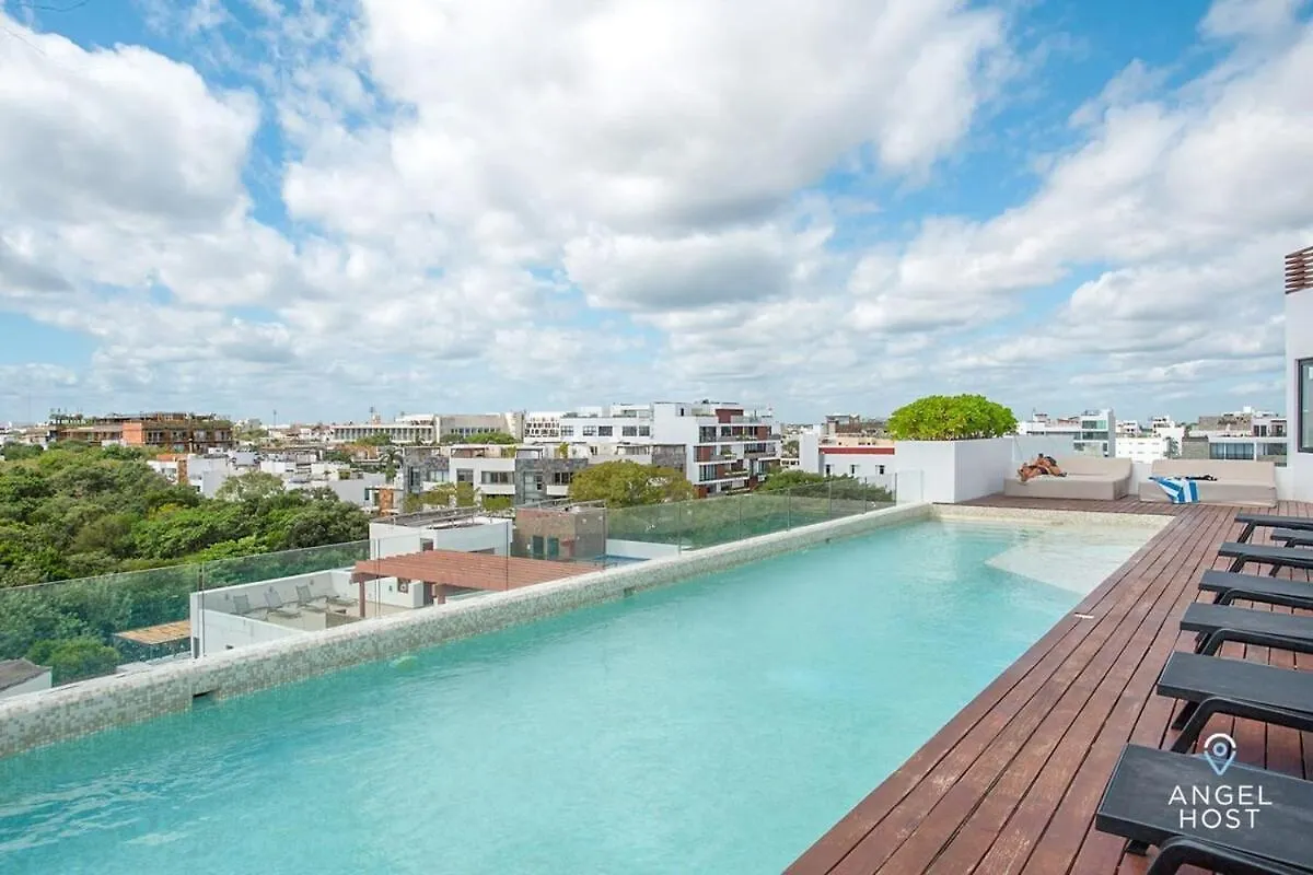 Oceanview Roof Pool I Fast Wifi I Smarttv Nr Beach Playa del Carmen Holiday home