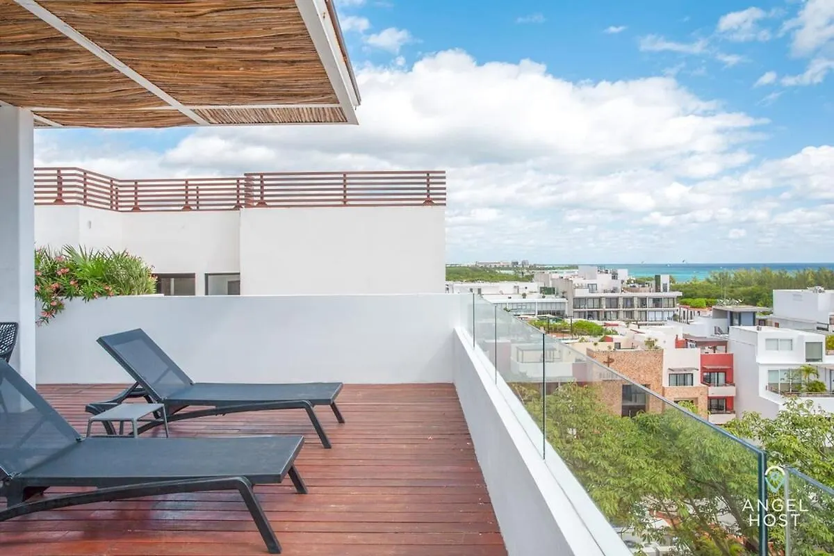 Oceanview Roof Pool I Fast Wifi I Smarttv Nr Beach Playa del Carmen 0*,